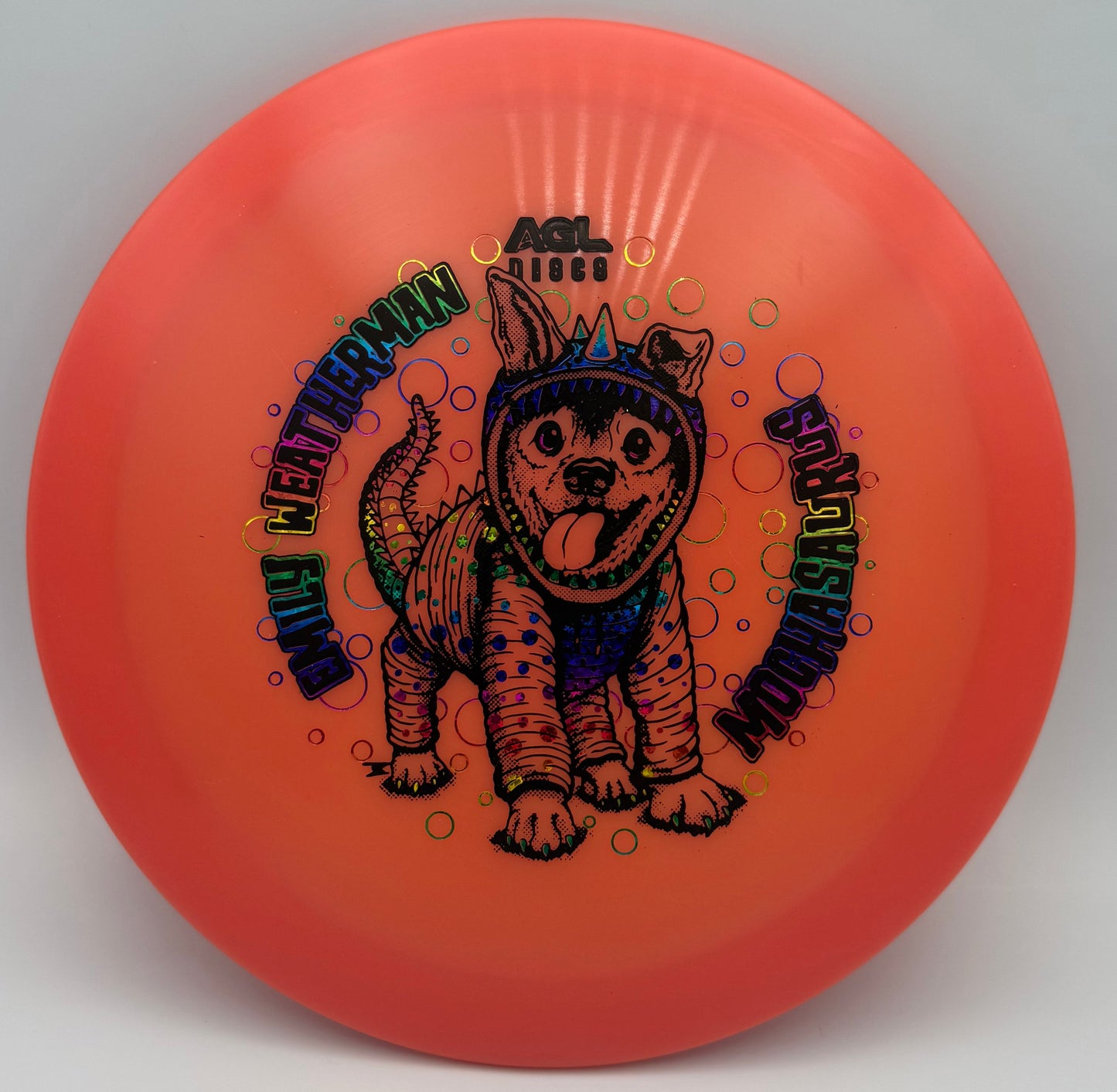 AGL Discs - Sherbet Alpine Elm (Emily Weatherman "Mochasaurus" Stamp)