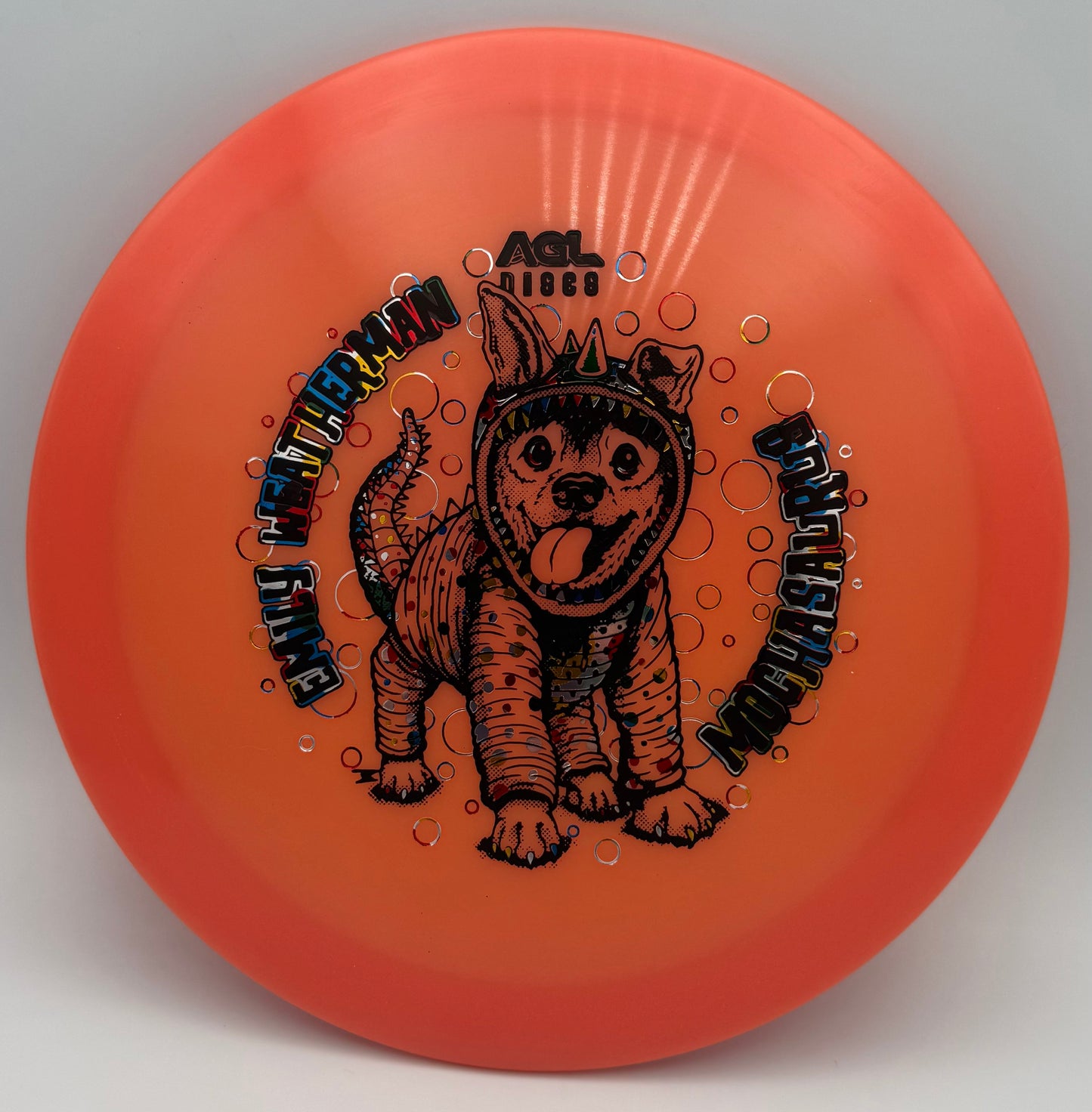 AGL Discs - Sherbet Alpine Elm (Emily Weatherman "Mochasaurus" Stamp)