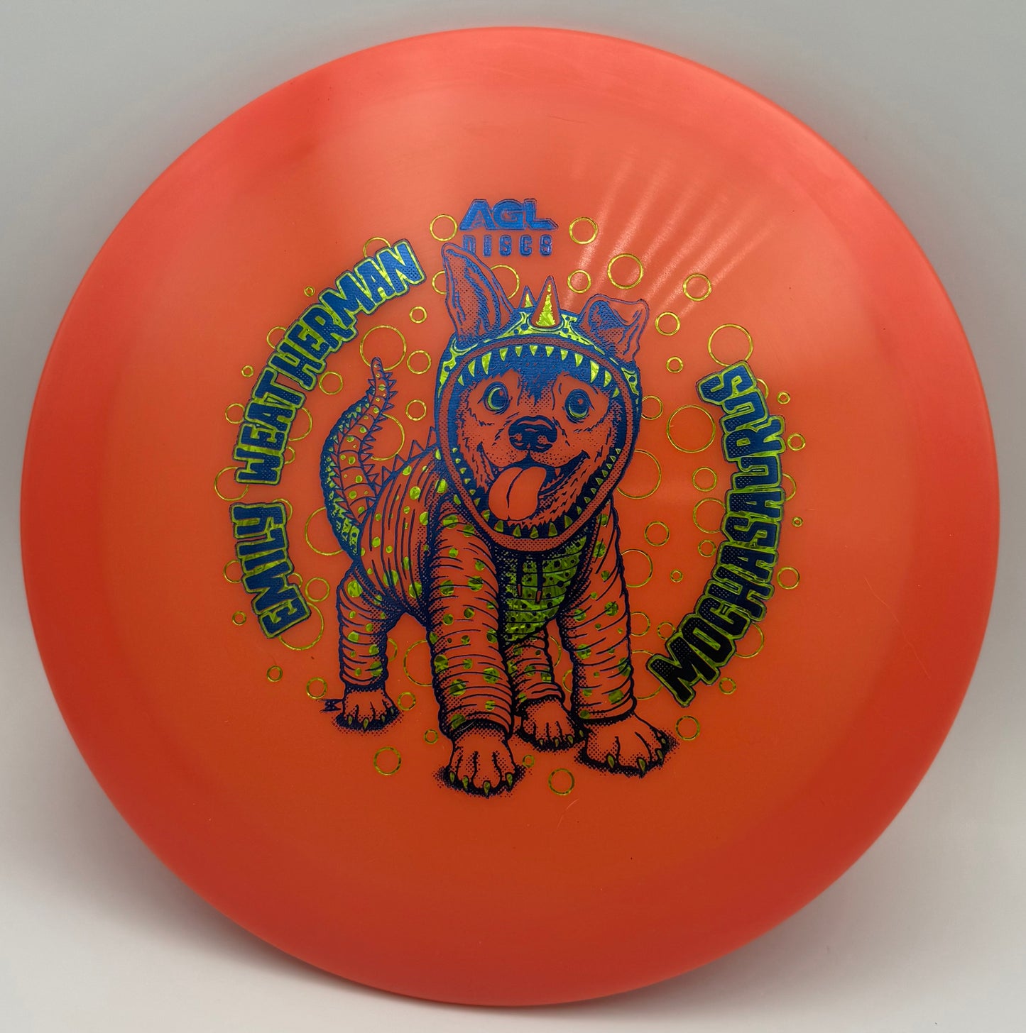 AGL Discs - Sherbet Alpine Elm (Emily Weatherman "Mochasaurus" Stamp)