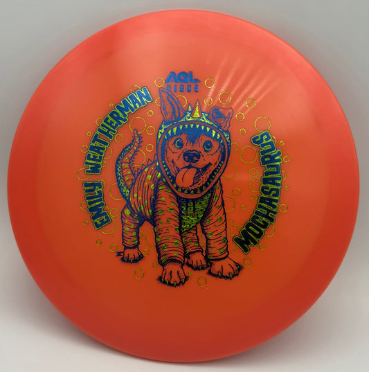AGL Discs - Sherbet Alpine Elm (Emily Weatherman "Mochasaurus" Stamp)