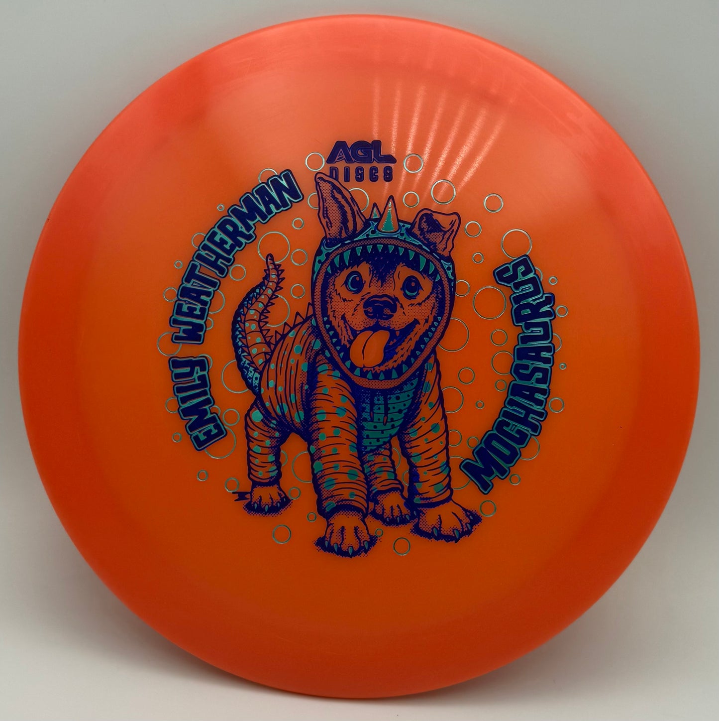 AGL Discs - Sherbet Alpine Elm (Emily Weatherman "Mochasaurus" Stamp)