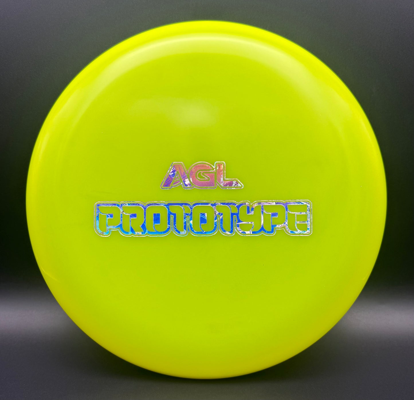 AGL Discs - Chartreuse Alpine Koa (Prototype Stamp)