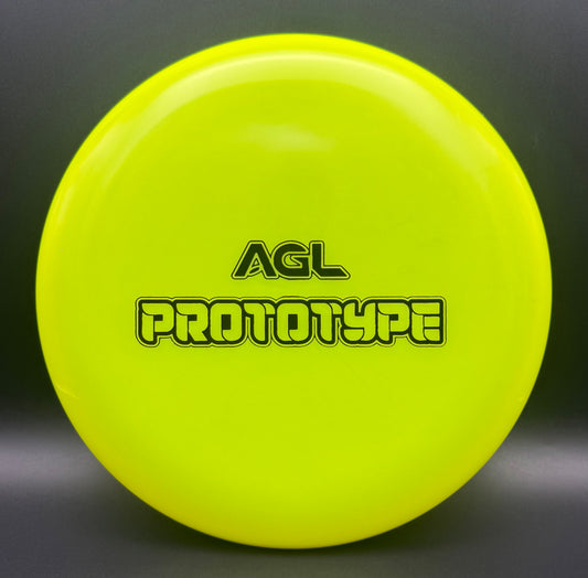 AGL Discs - Chartreuse Alpine Koa (Prototype Stamp)