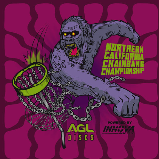 AGL Discs - NCCC 2025 Tournament Sticker