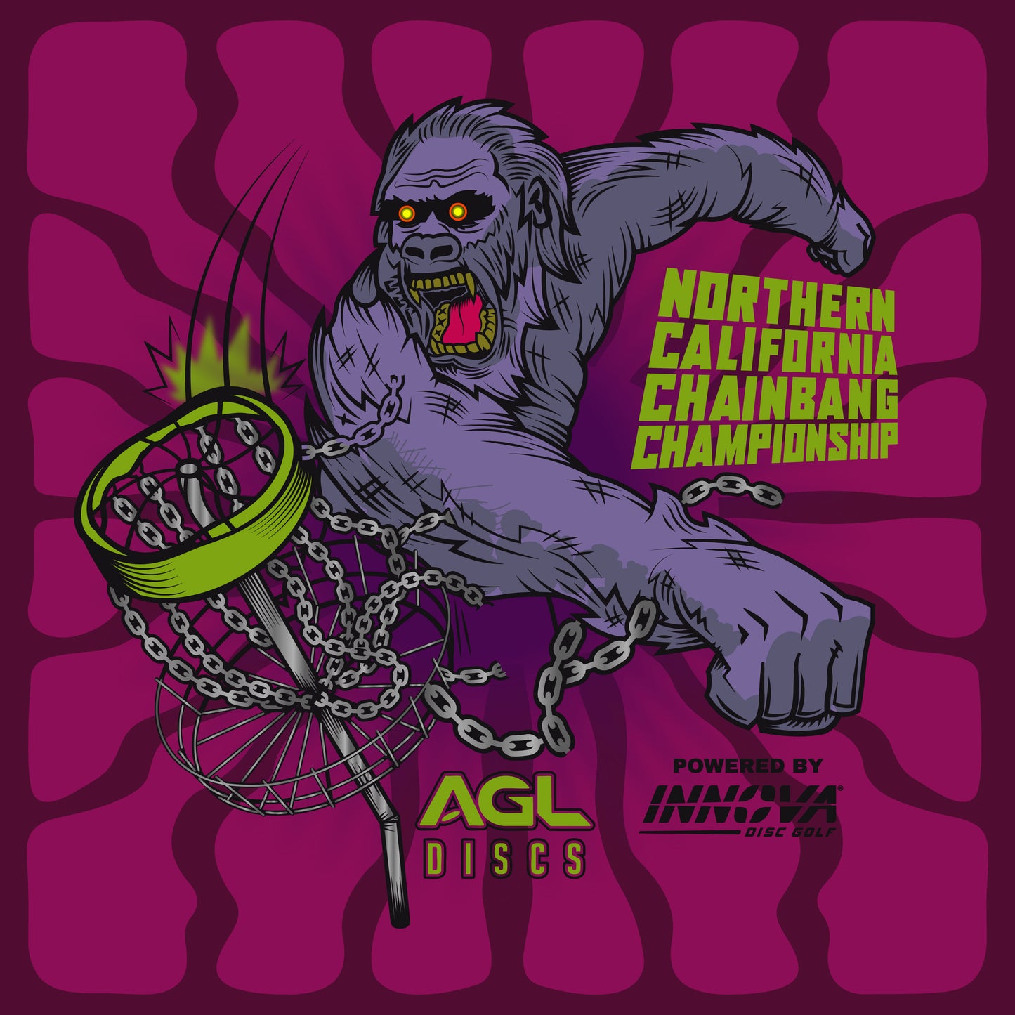 AGL Discs - Navy Blue NCCC 2025 Tournament Hoodie