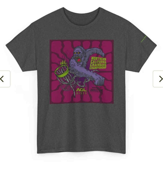 AGL Discs - Charcoal NCCC 2025 Tournament T-Shirt