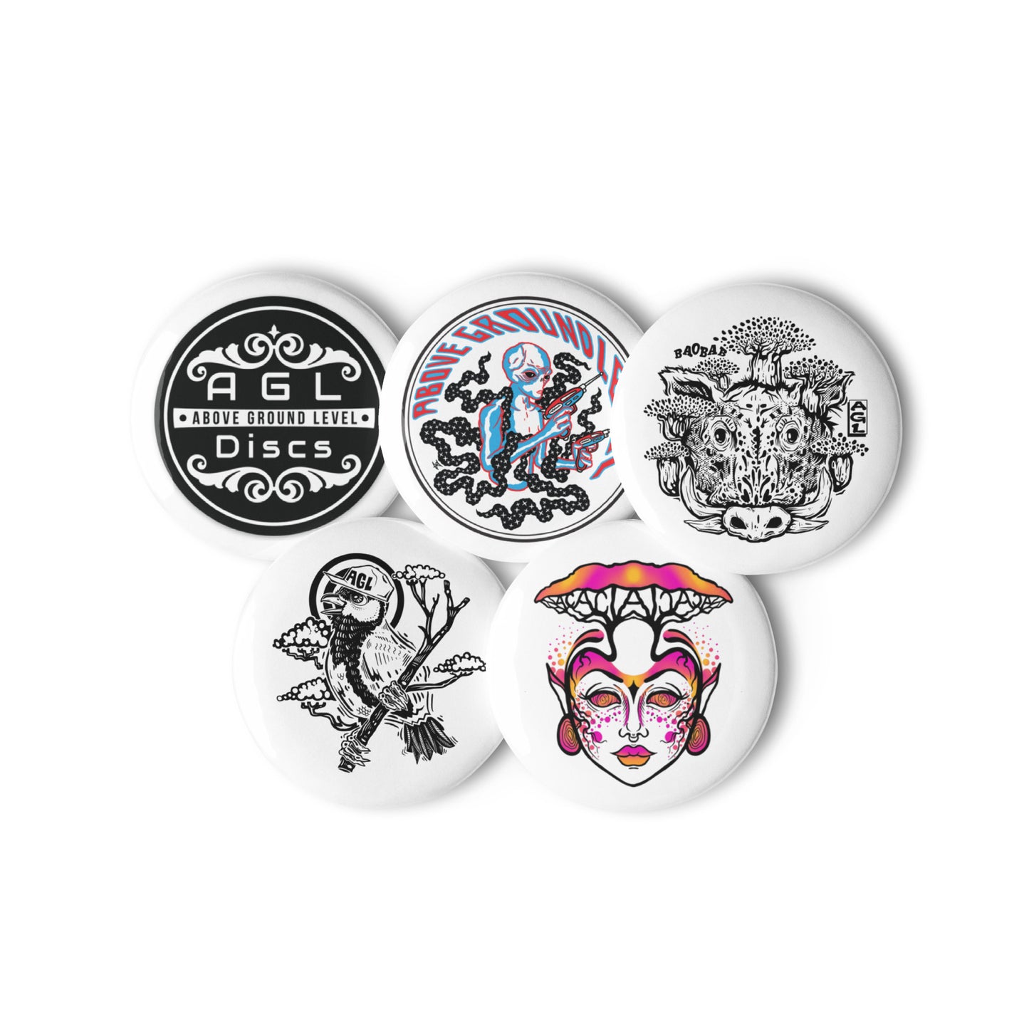 AGL Discs - Buttons (Set 1)