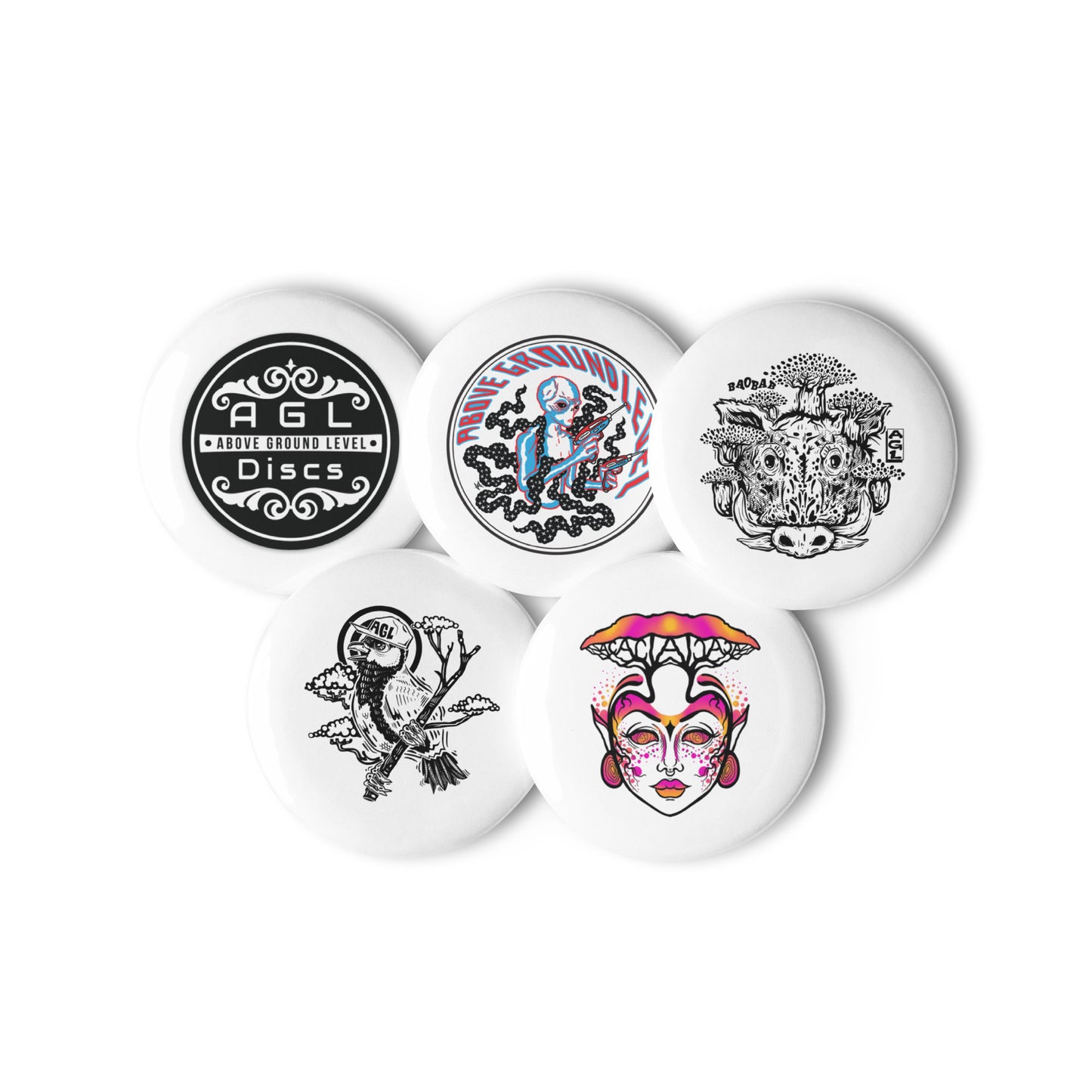 AGL Discs - Buttons (Set 1)