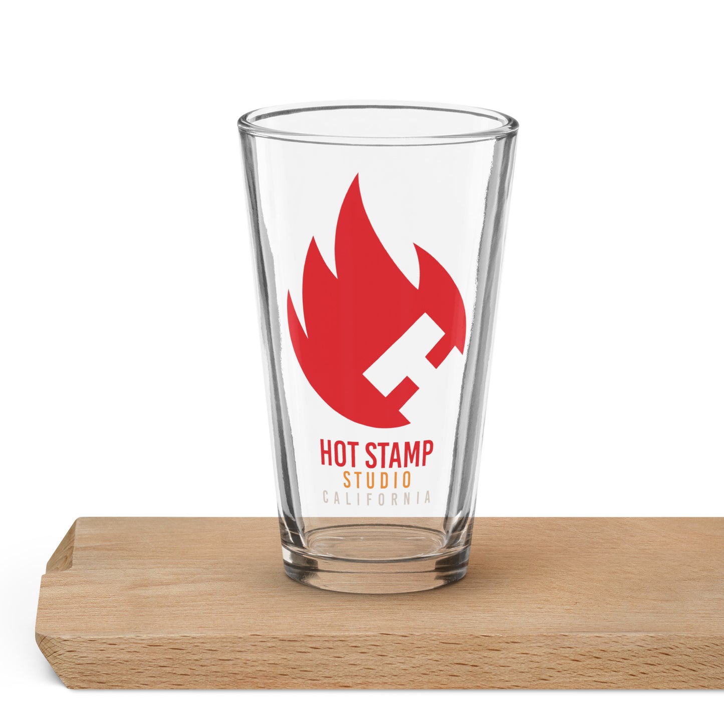 HSS - Hot Stamp Studio Logo Shaker Pint Glass