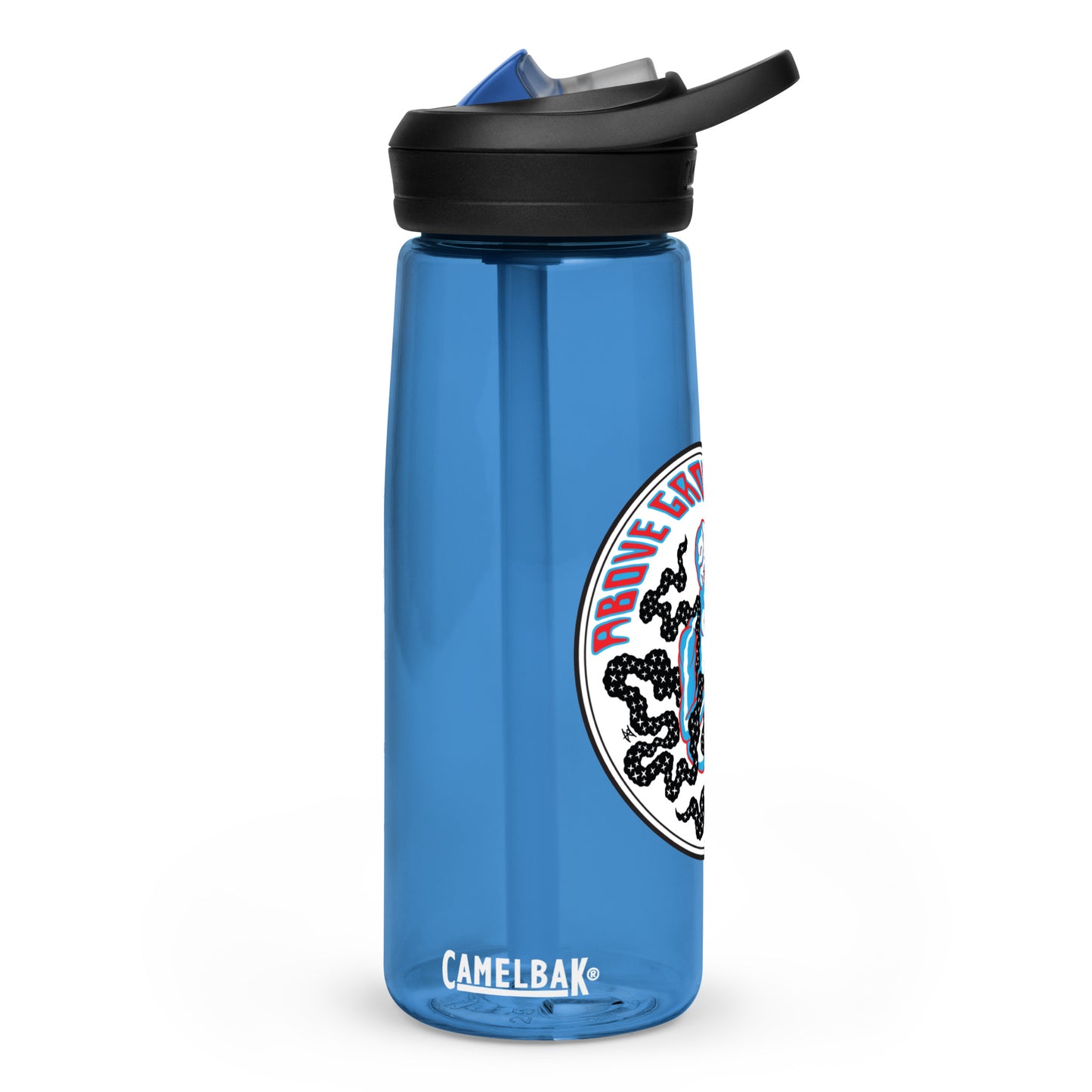 AGL Discs - Sports water bottle (with AGLien design by Ryan Koster)
