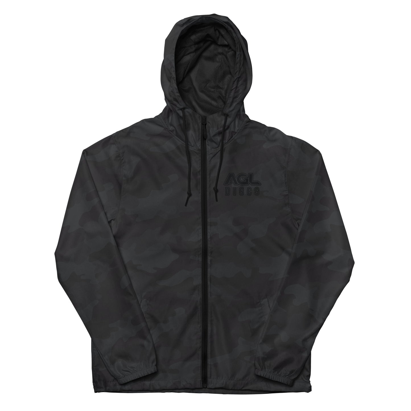 AGL Discs - Tree Face Unisex lightweight zip up windbreaker