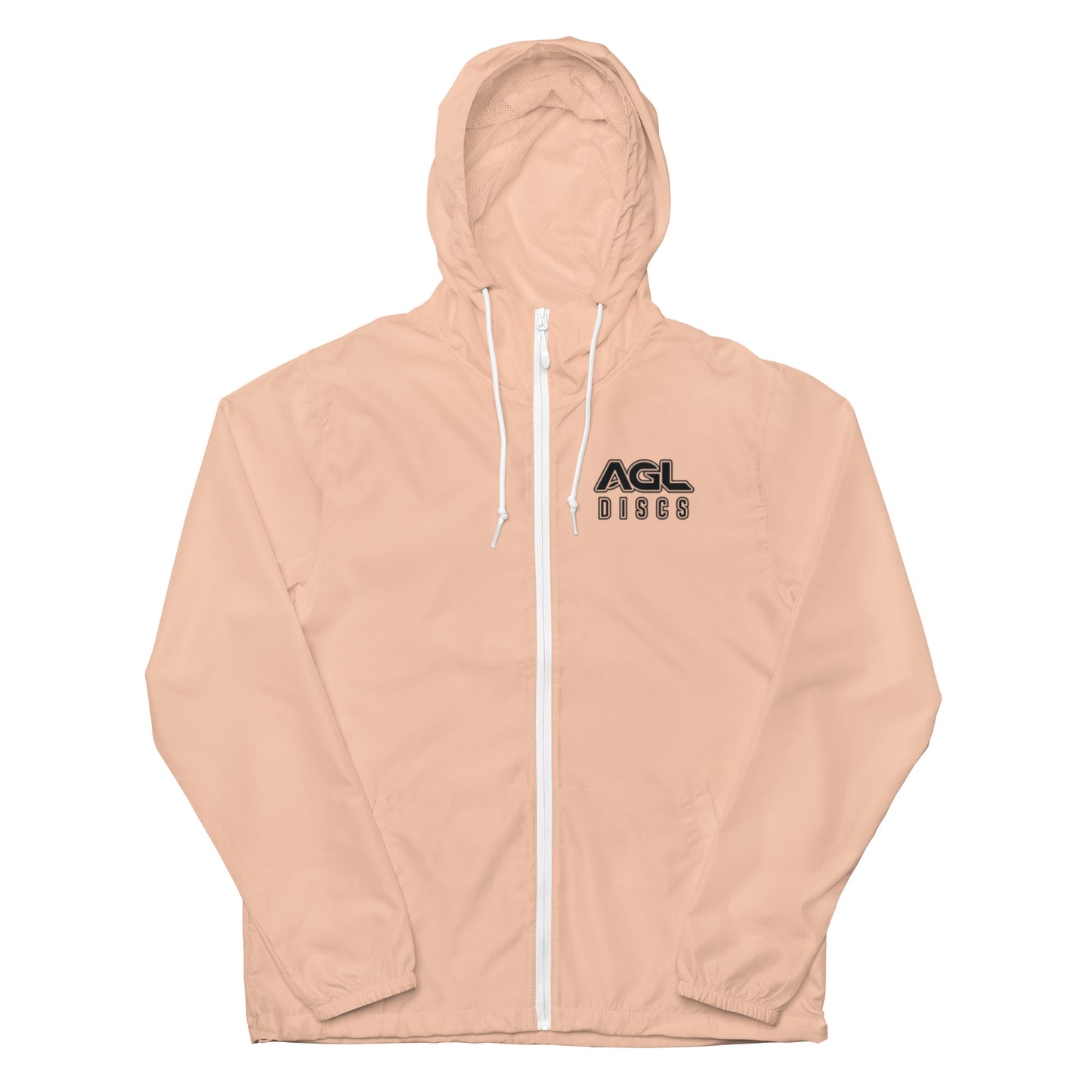 AGL Discs - Tree Face Unisex lightweight zip up windbreaker
