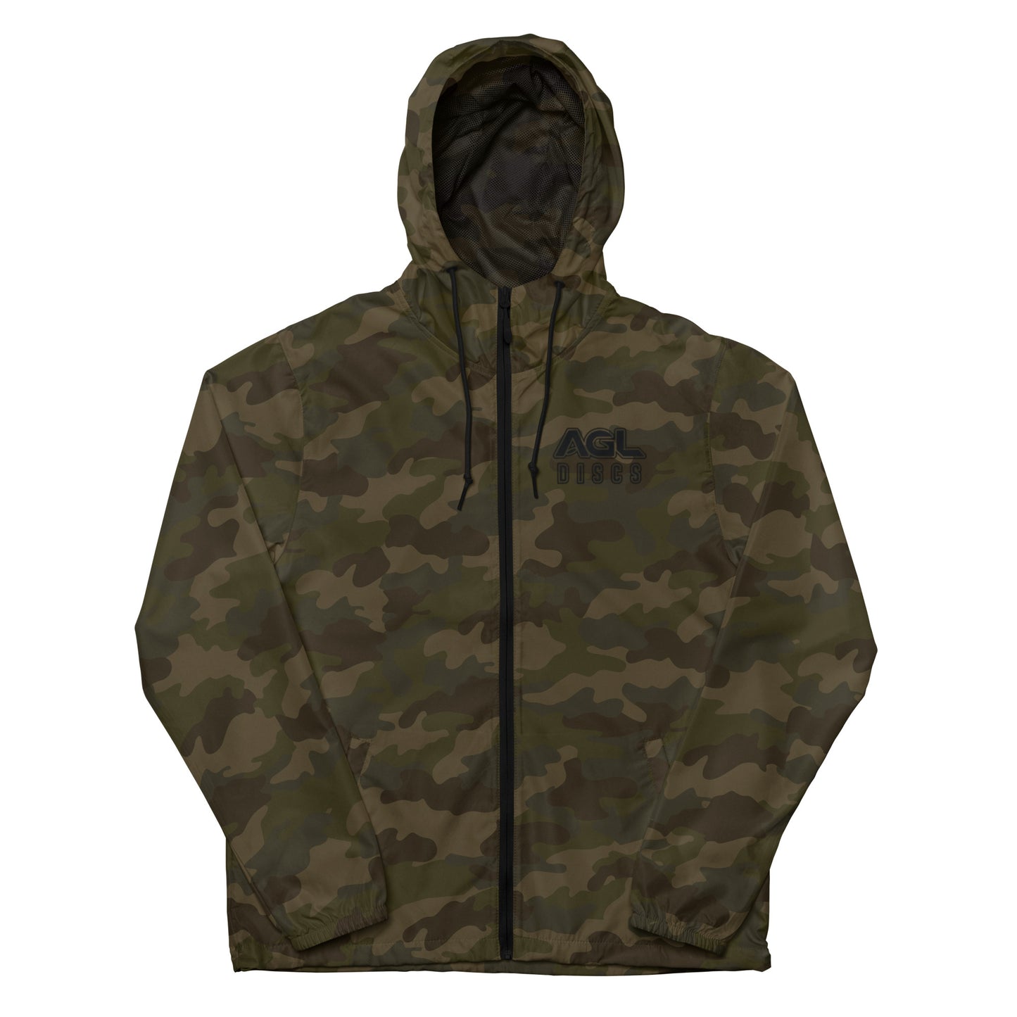AGL Discs - Tree Face Unisex lightweight zip up windbreaker