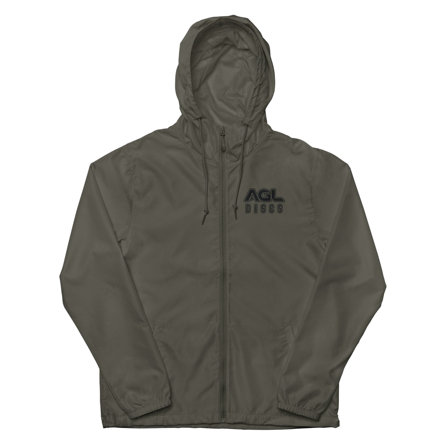 AGL Discs - Tree Face Unisex lightweight zip up windbreaker