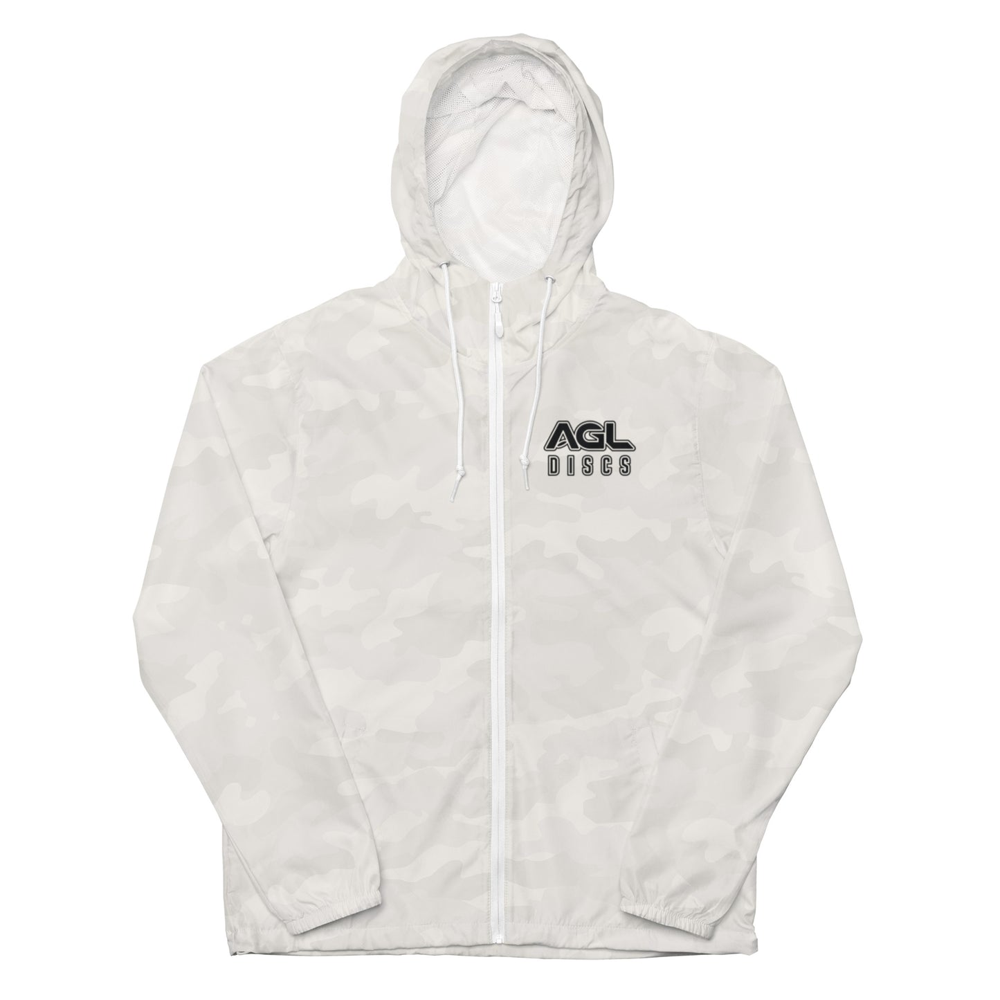 AGL Discs - Tree Face Unisex lightweight zip up windbreaker