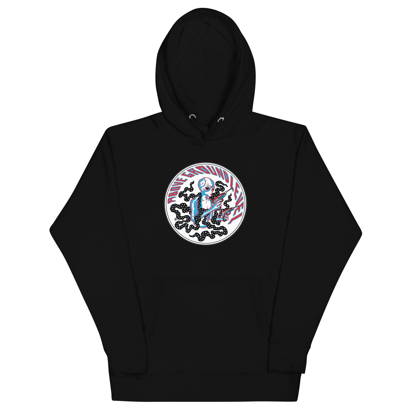 AGL Discs - Unisex Hoodie (with AGLien design by Ryan Koster)