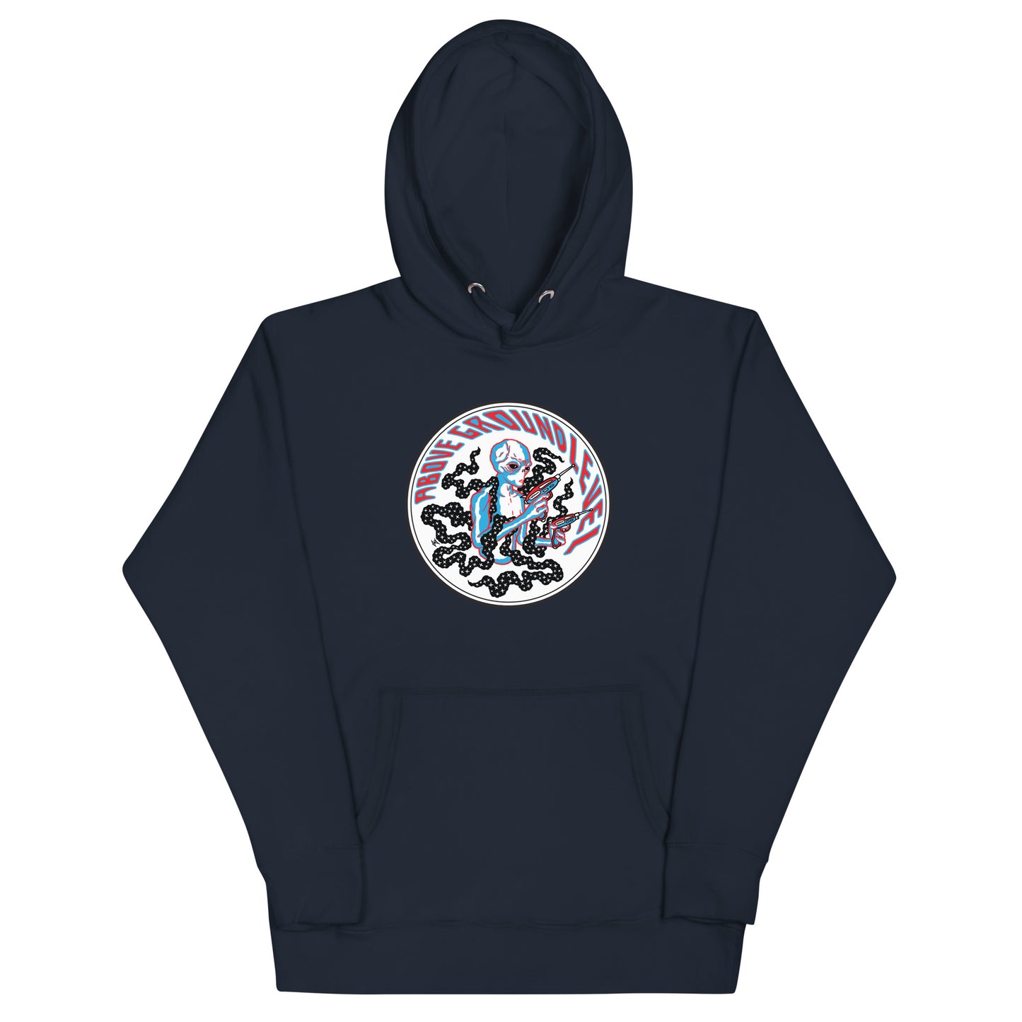 AGL Discs - Unisex Hoodie (with AGLien design by Ryan Koster)