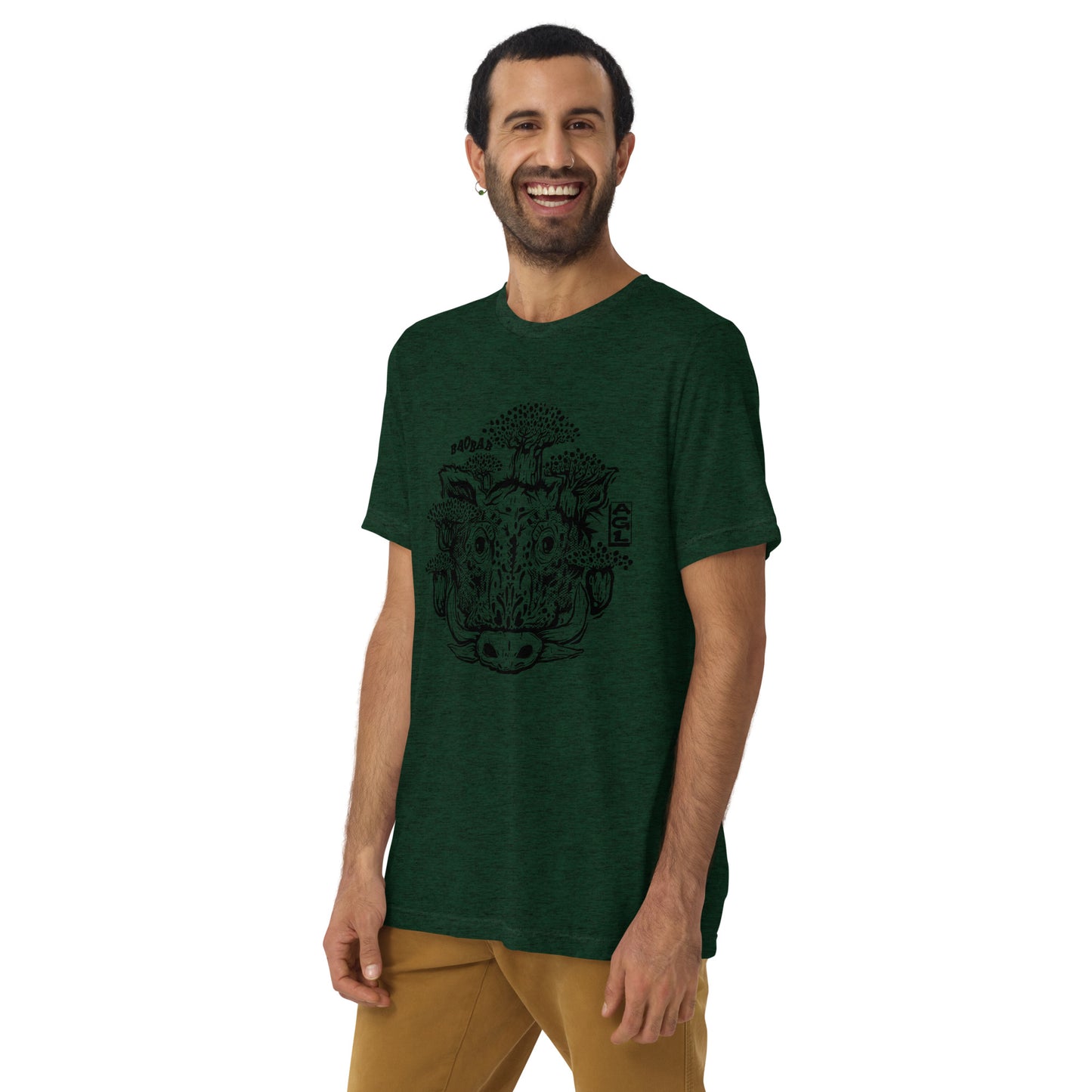 AGL Discs - Baobab Warthog Stamp Short sleeve t-shirt