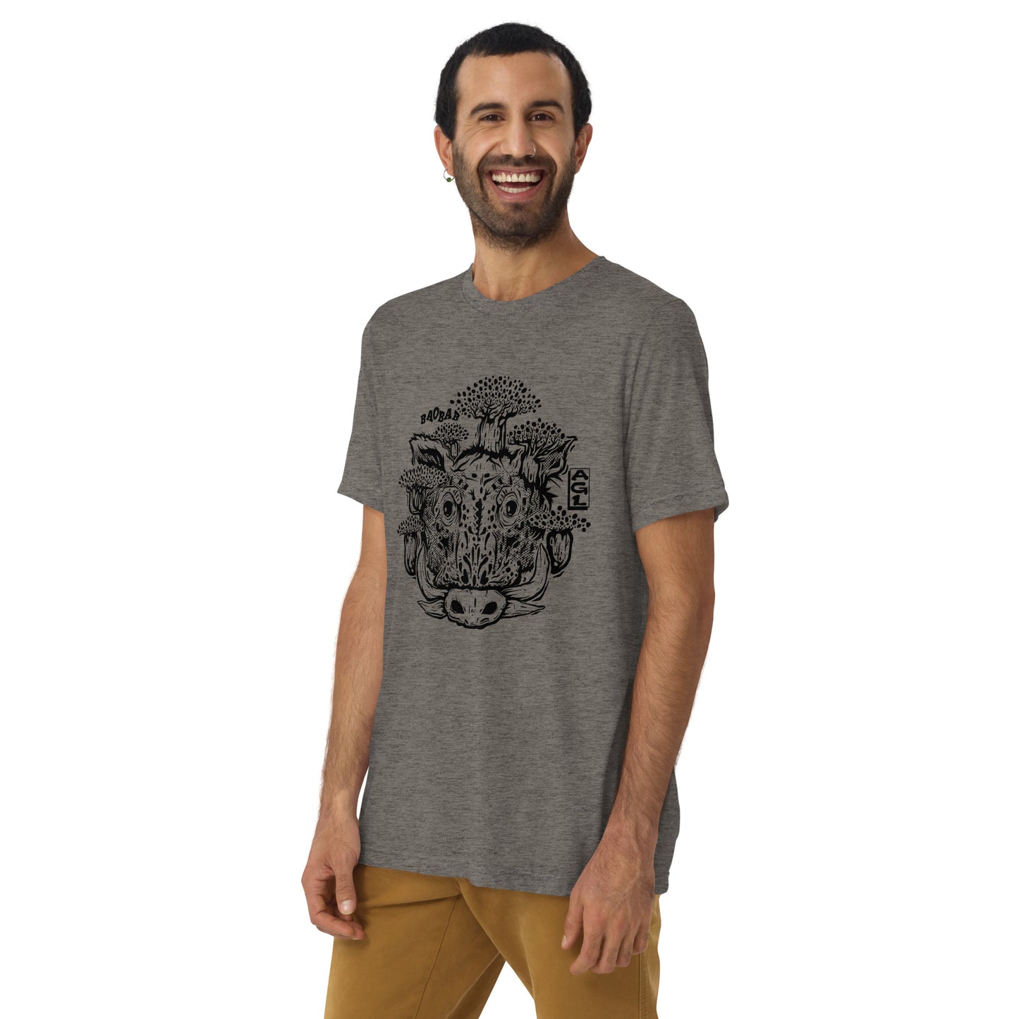 AGL Discs - Baobab Warthog Stamp Short sleeve t-shirt