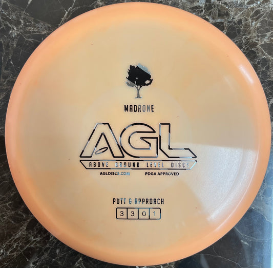 AGL Discs -  Cantaloupe Alpine Madrone (AGL Bar Stamp)