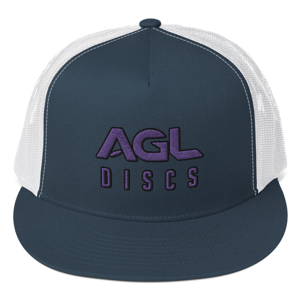 AGL Discs - Trucker Cap w/ Purple AGL (8x Colors)