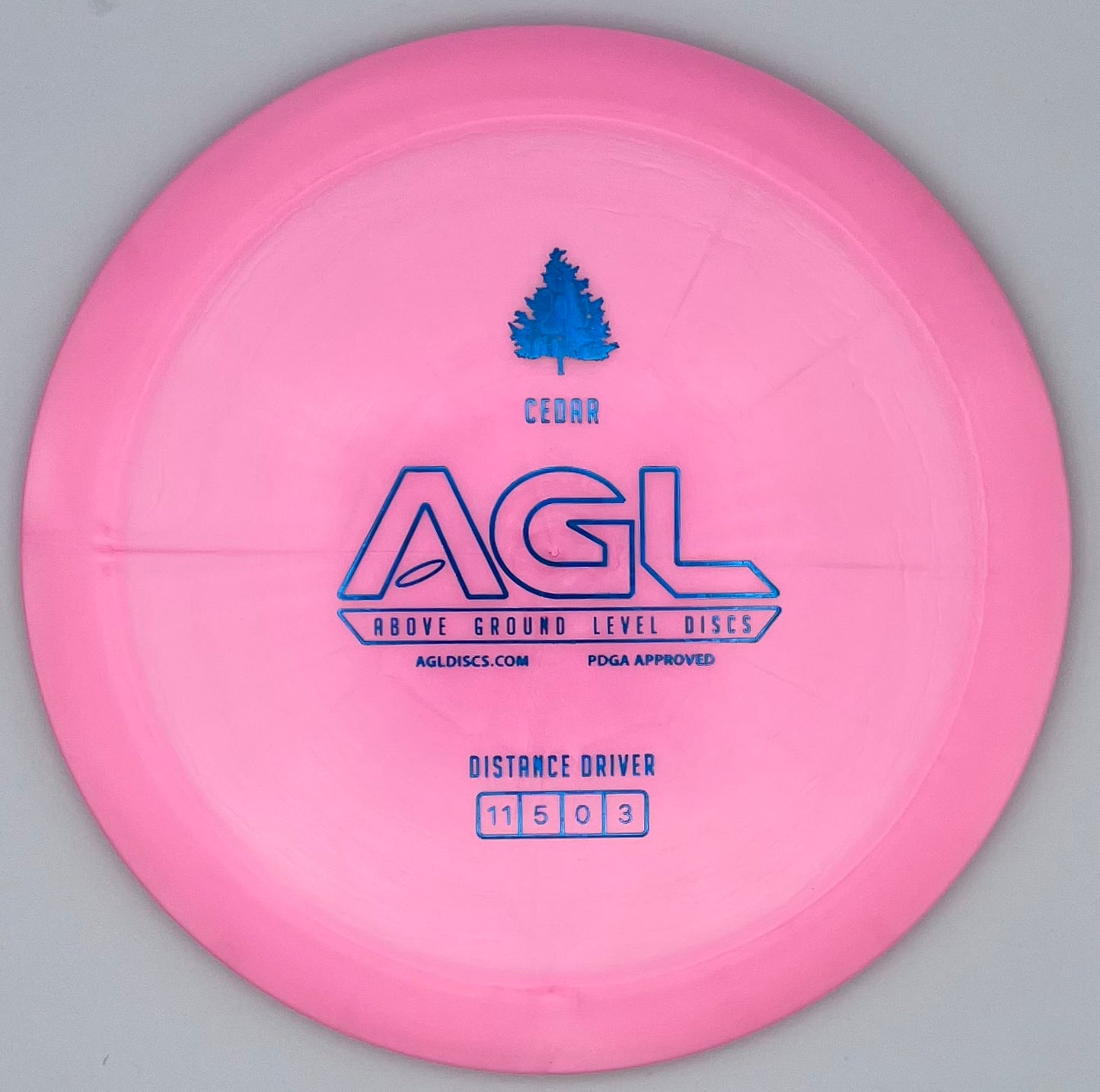AGL Discs - Rose Alpine Cedar (AGL Bar Stamp)