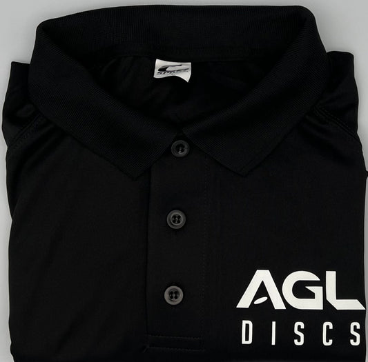 AGL Discs - Black AGL Dri-Fit Polo Shirt (2021)