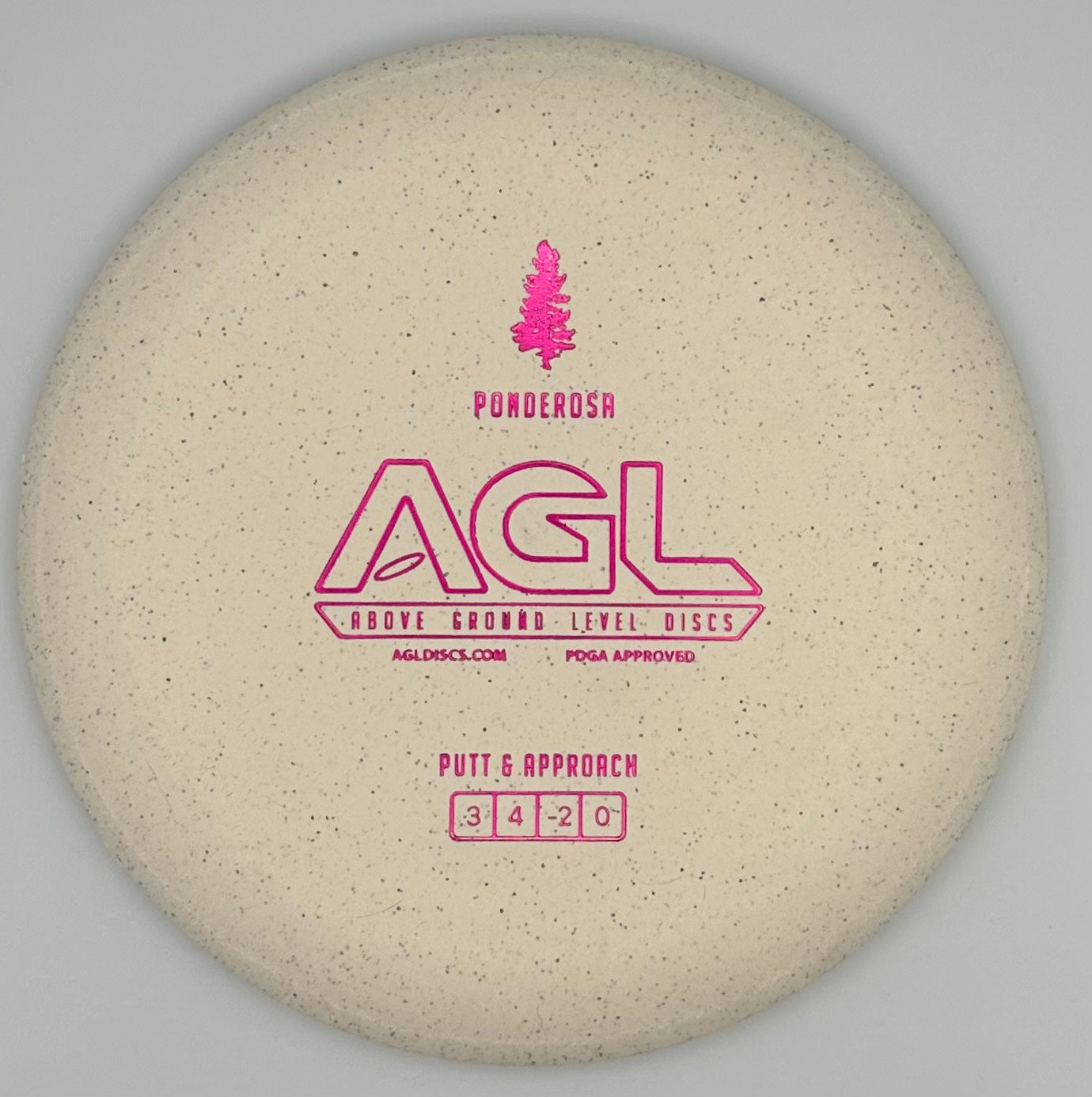 AGL Discs - Creamy White Woodland Hemp Ponderosa