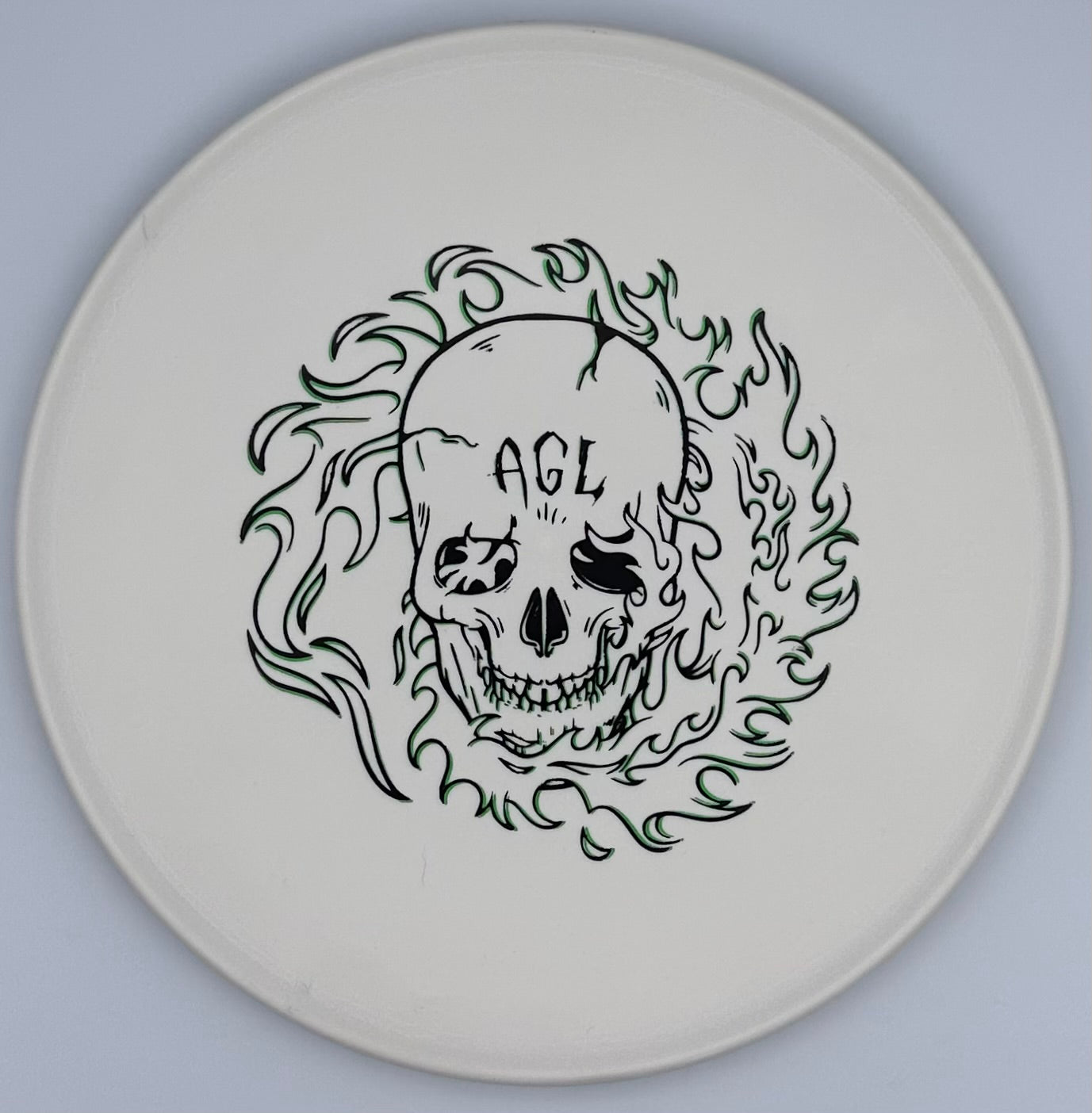AGL Discs - White Woodland Glow Baobab (Halloween 2023 Stamp)