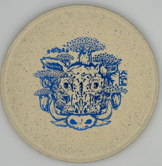 AGL Discs - Cookies and Cream Woodland Hemp Baobab (Warthog Stamp)