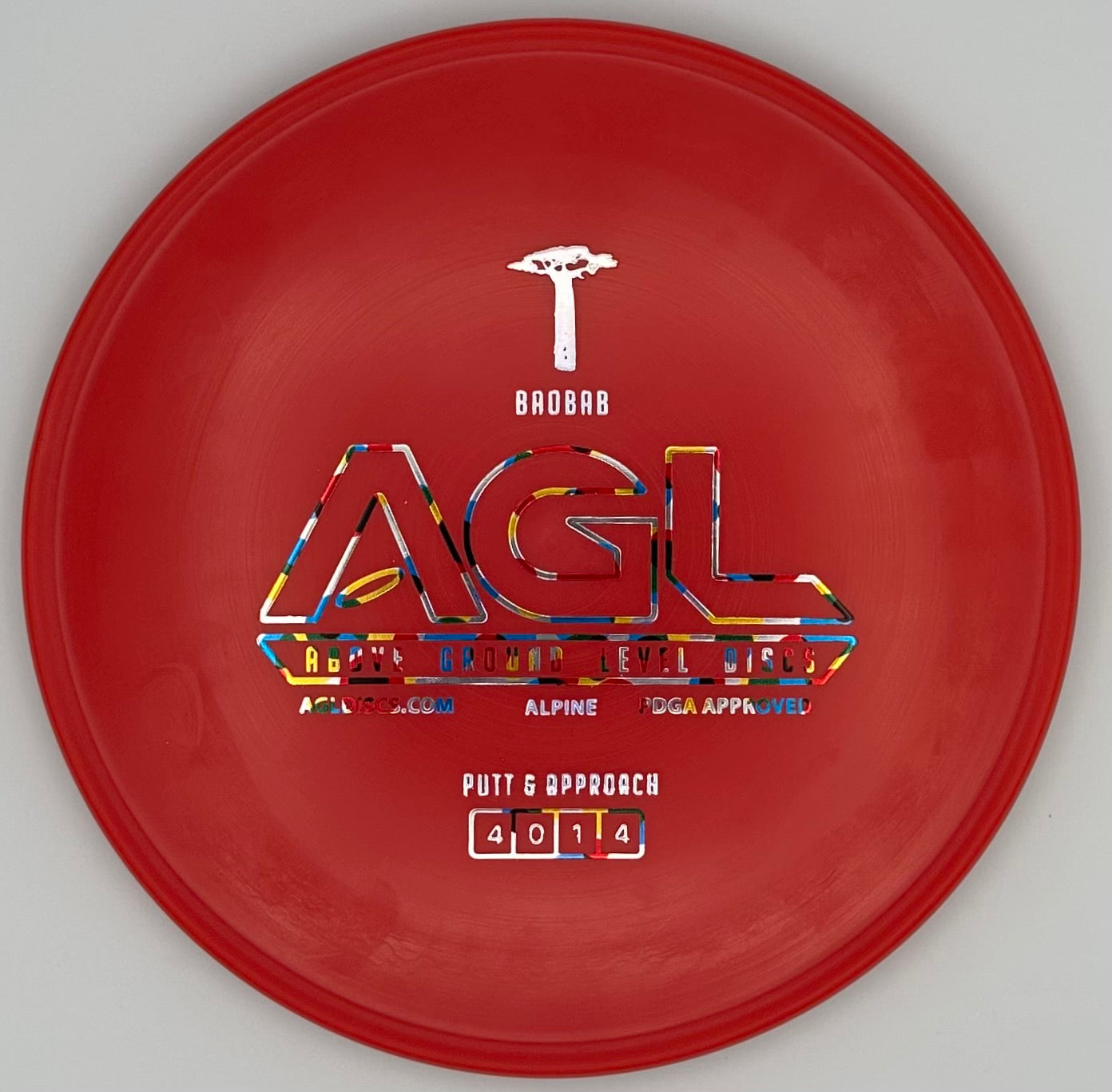 AGL Discs - Kyle Red Alpine Baobab (AGL Bar Stamp)