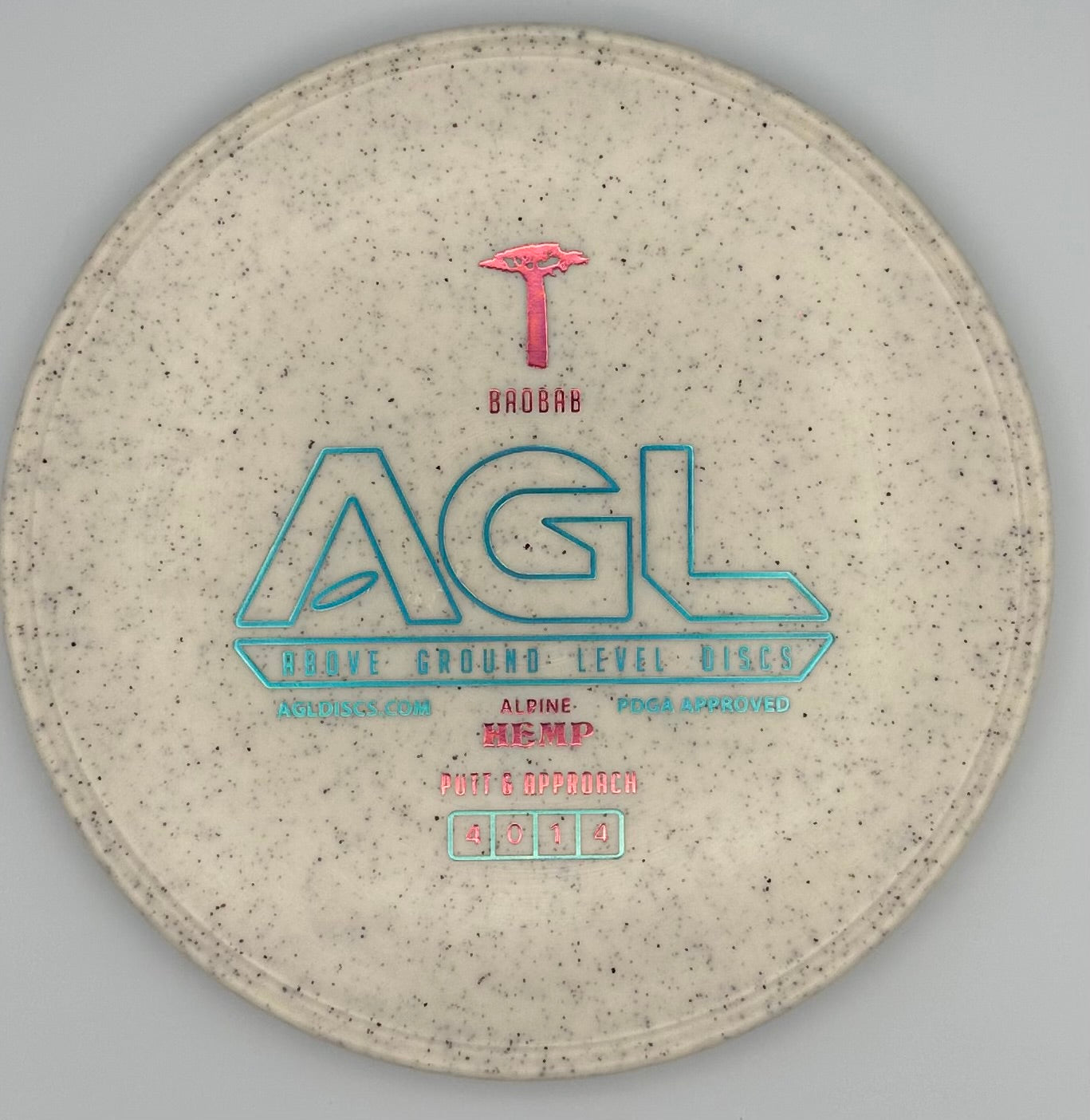 AGL Discs - Cookies and Cream Alpine Hemp Baobab (AGL Bar Stamp)