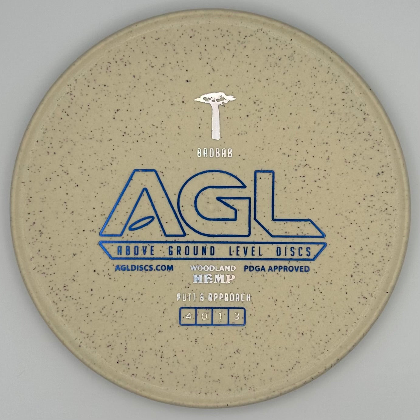 AGL Discs - Cookies and Cream Woodland Hemp Baobab (AGL Bar Stamp)