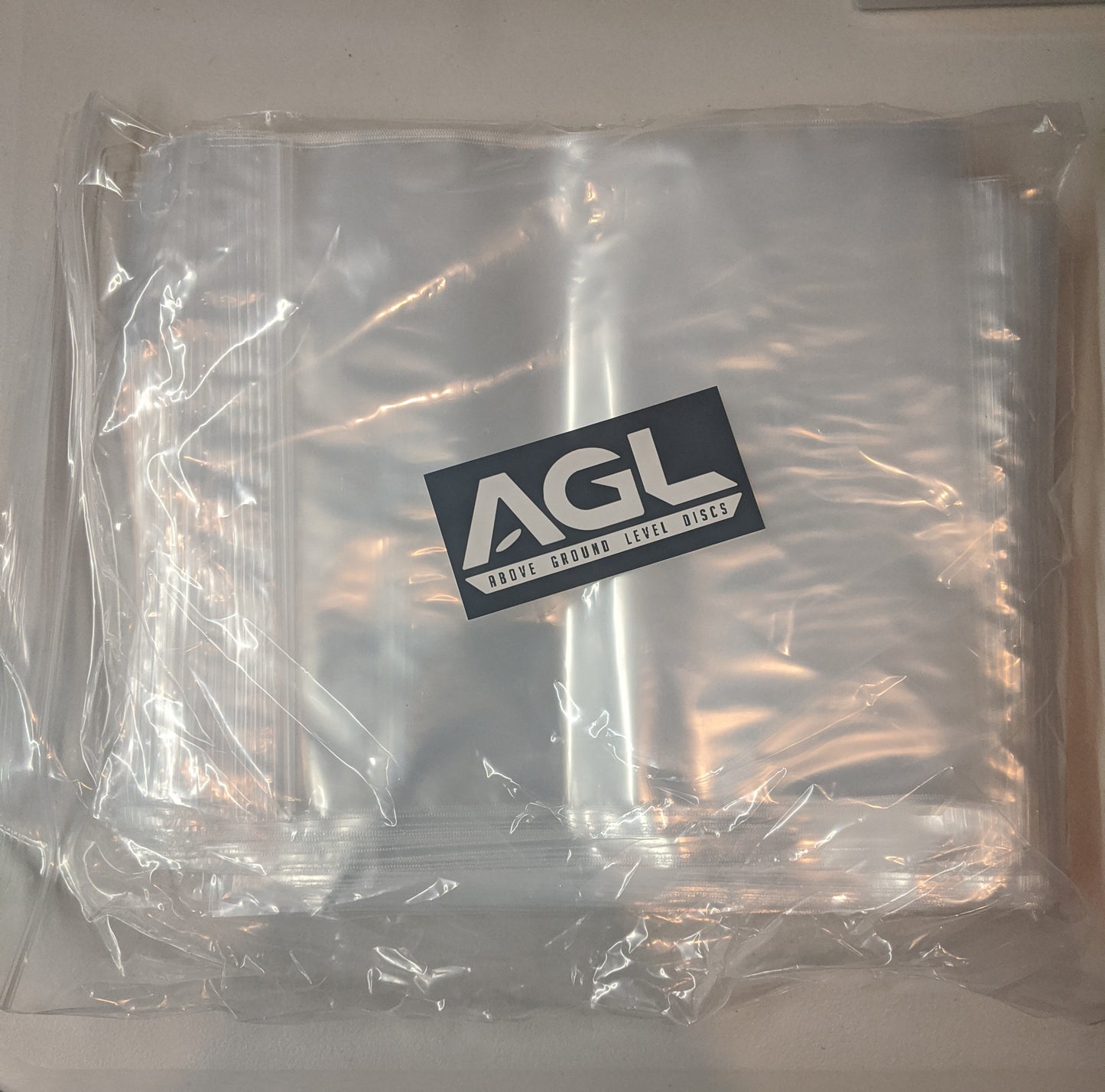 AGL Discs - Storage Bags (100pk 9"x9" 2mil Ziploc Bags)