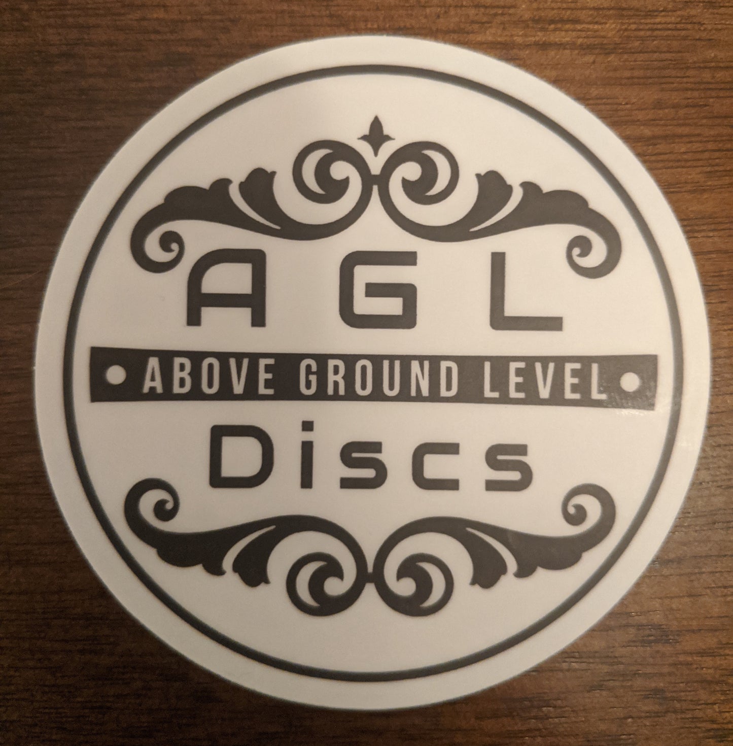 AGL Discs - Original Logo Sticker (AGL Circle Logo)