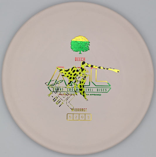 AGL Discs - White Woodland Beech X-Outs (aX-Out Stamp)