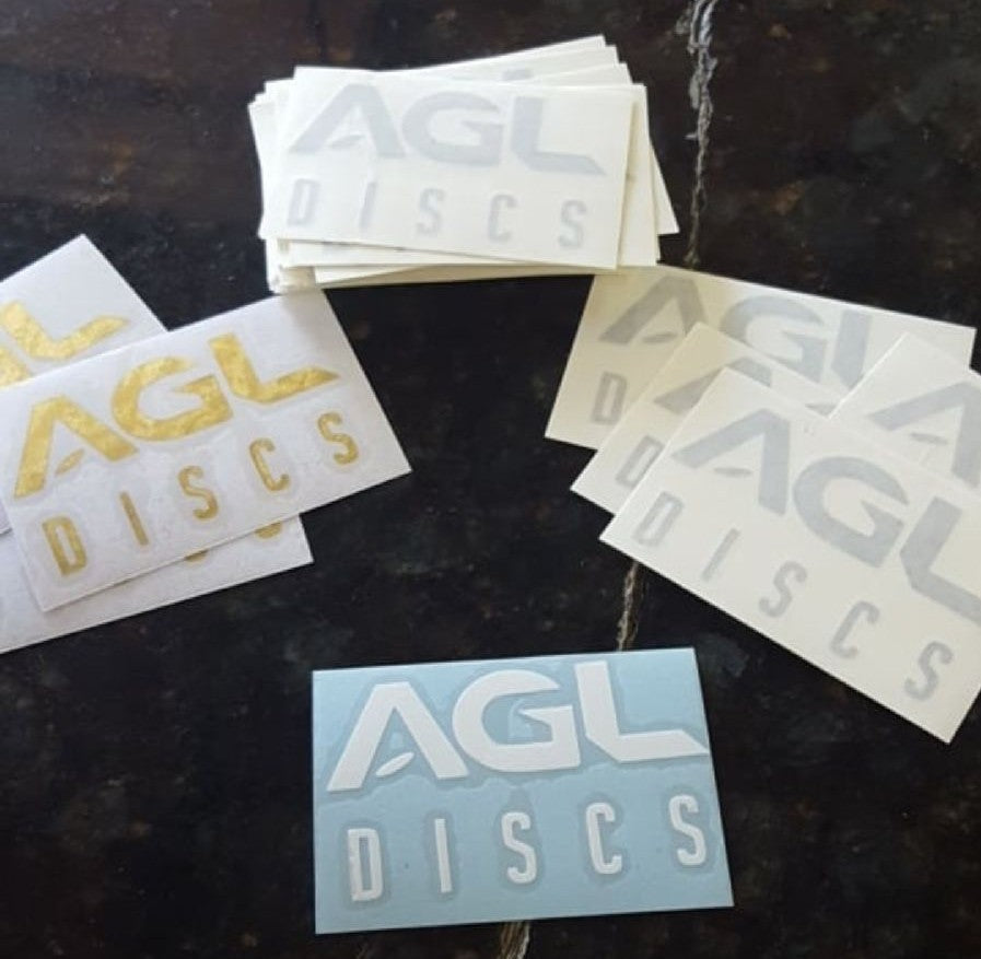 AGL Discs - Decals (3" - Assorted Colors)